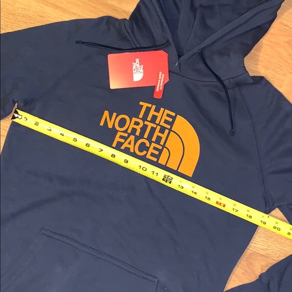 NWT The North Face Half Dome Logo Hoodie, Navy, M - Picture 3 of 10